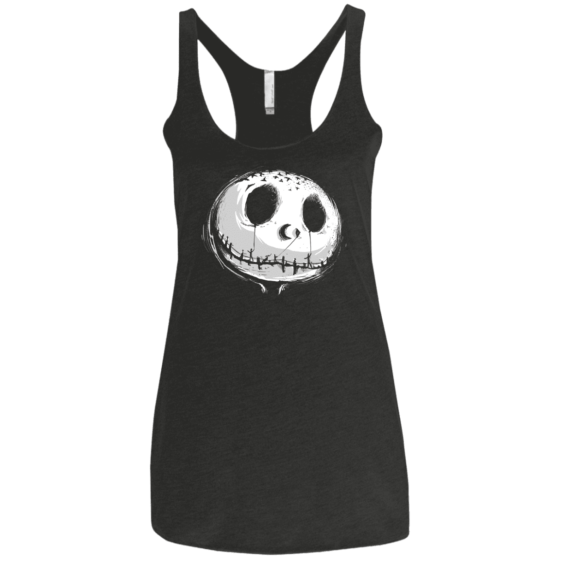 T-Shirts Vintage Black / X-Small Nightmare Women's Triblend Racerback Tank