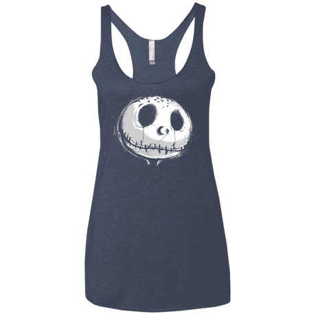 T-Shirts Vintage Navy / X-Small Nightmare Women's Triblend Racerback Tank