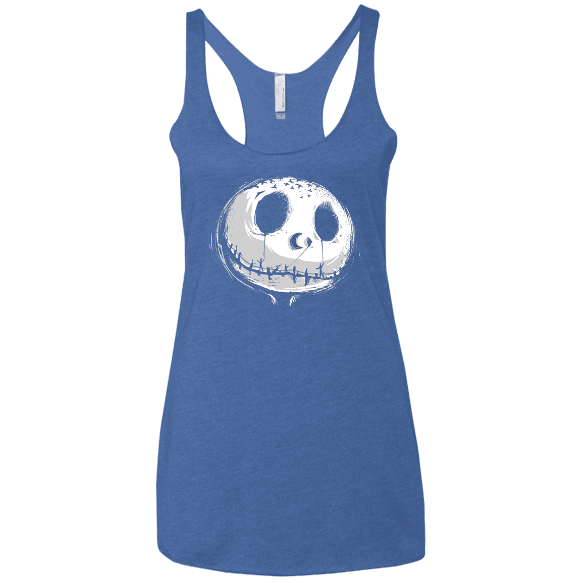 T-Shirts Vintage Royal / X-Small Nightmare Women's Triblend Racerback Tank