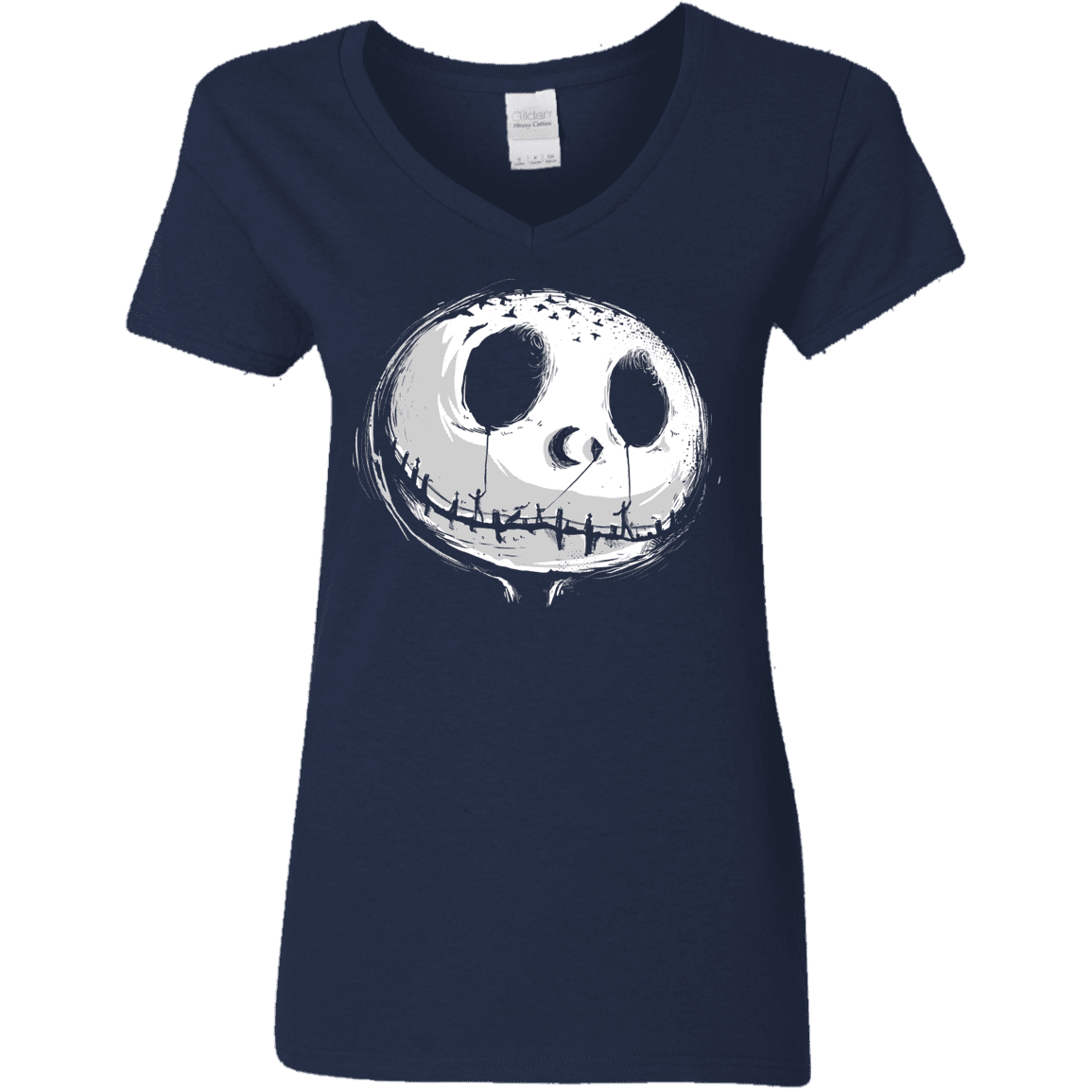 T-Shirts Navy / S Nightmare Women's V-Neck T-Shirt