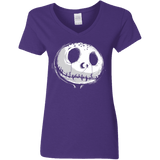 T-Shirts Purple / S Nightmare Women's V-Neck T-Shirt