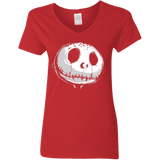 T-Shirts Red / S Nightmare Women's V-Neck T-Shirt