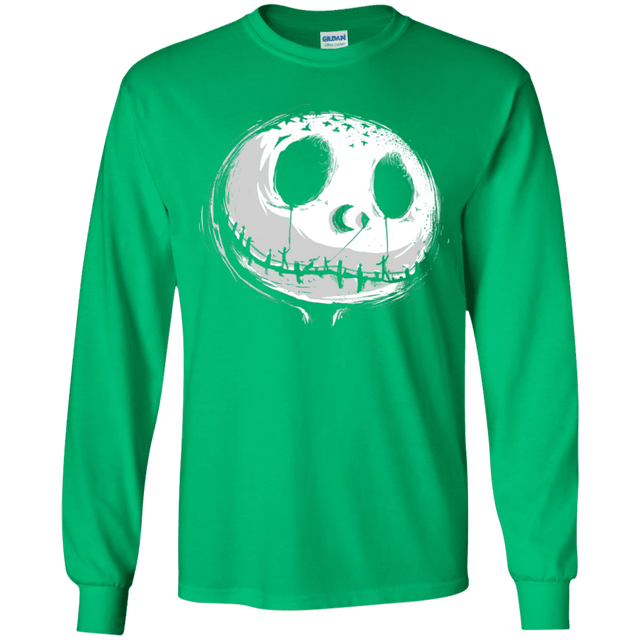 T-Shirts Irish Green / YS Nightmare Youth Long Sleeve T-Shirt