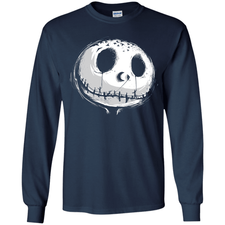 T-Shirts Navy / YS Nightmare Youth Long Sleeve T-Shirt