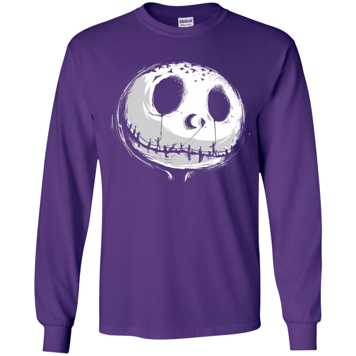 T-Shirts Purple / YS Nightmare Youth Long Sleeve T-Shirt