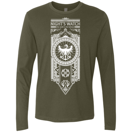 T-Shirts Military Green / Small Nights Watch Men's Premium Long Sleeve