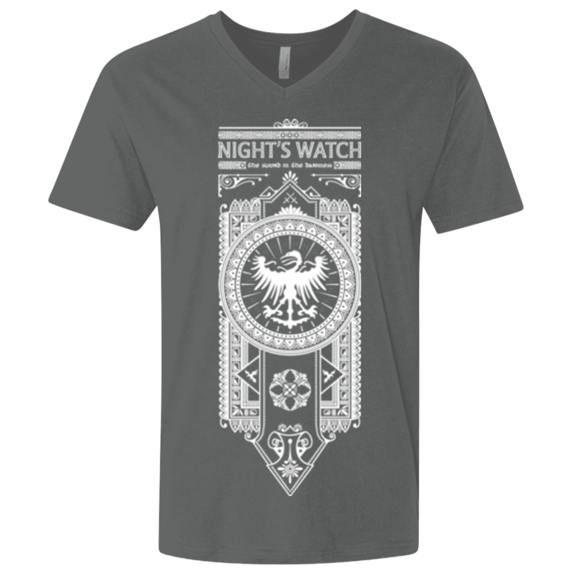 T-Shirts Heavy Metal / X-Small Nights Watch Men's Premium V-Neck