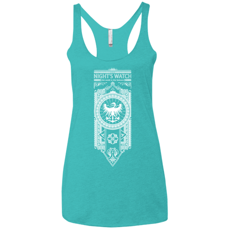 T-Shirts Tahiti Blue / X-Small Nights Watch Women's Triblend Racerback Tank