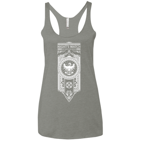 T-Shirts Venetian Grey / X-Small Nights Watch Women's Triblend Racerback Tank