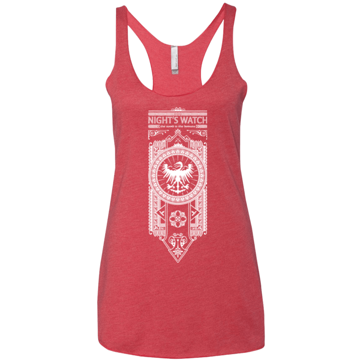 T-Shirts Vintage Red / X-Small Nights Watch Women's Triblend Racerback Tank