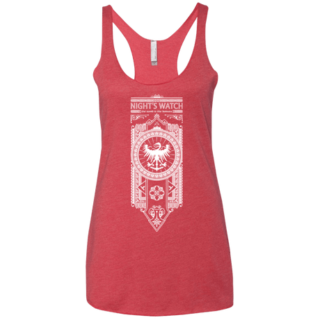 T-Shirts Vintage Red / X-Small Nights Watch Women's Triblend Racerback Tank