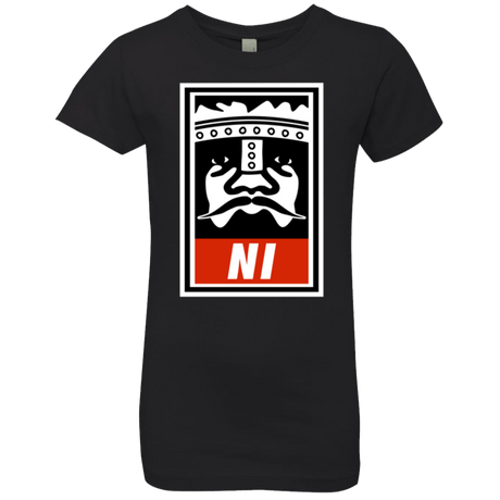 T-Shirts Black / YXS Niid to Obey Girls Premium T-Shirt