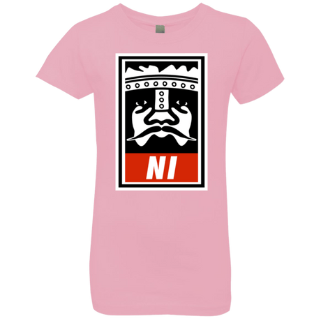 T-Shirts Light Pink / YXS Niid to Obey Girls Premium T-Shirt