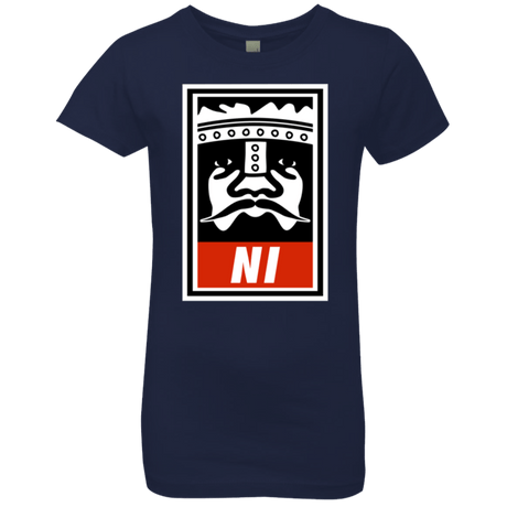 T-Shirts Midnight Navy / YXS Niid to Obey Girls Premium T-Shirt
