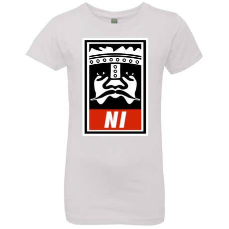 T-Shirts White / YXS Niid to Obey Girls Premium T-Shirt