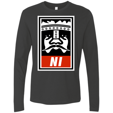 T-Shirts Heavy Metal / Small Niid to Obey Men's Premium Long Sleeve