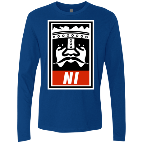 T-Shirts Royal / Small Niid to Obey Men's Premium Long Sleeve
