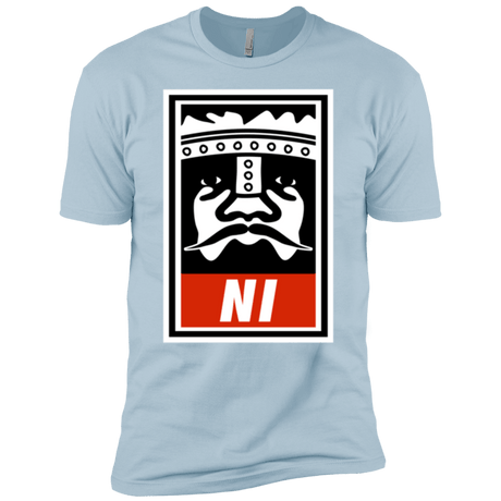 T-Shirts Light Blue / X-Small Niid to Obey Men's Premium T-Shirt