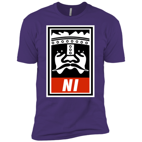 T-Shirts Purple / X-Small Niid to Obey Men's Premium T-Shirt