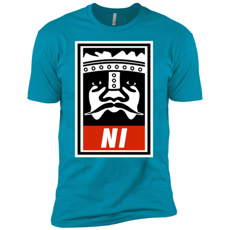 T-Shirts Turquoise / X-Small Niid to Obey Men's Premium T-Shirt