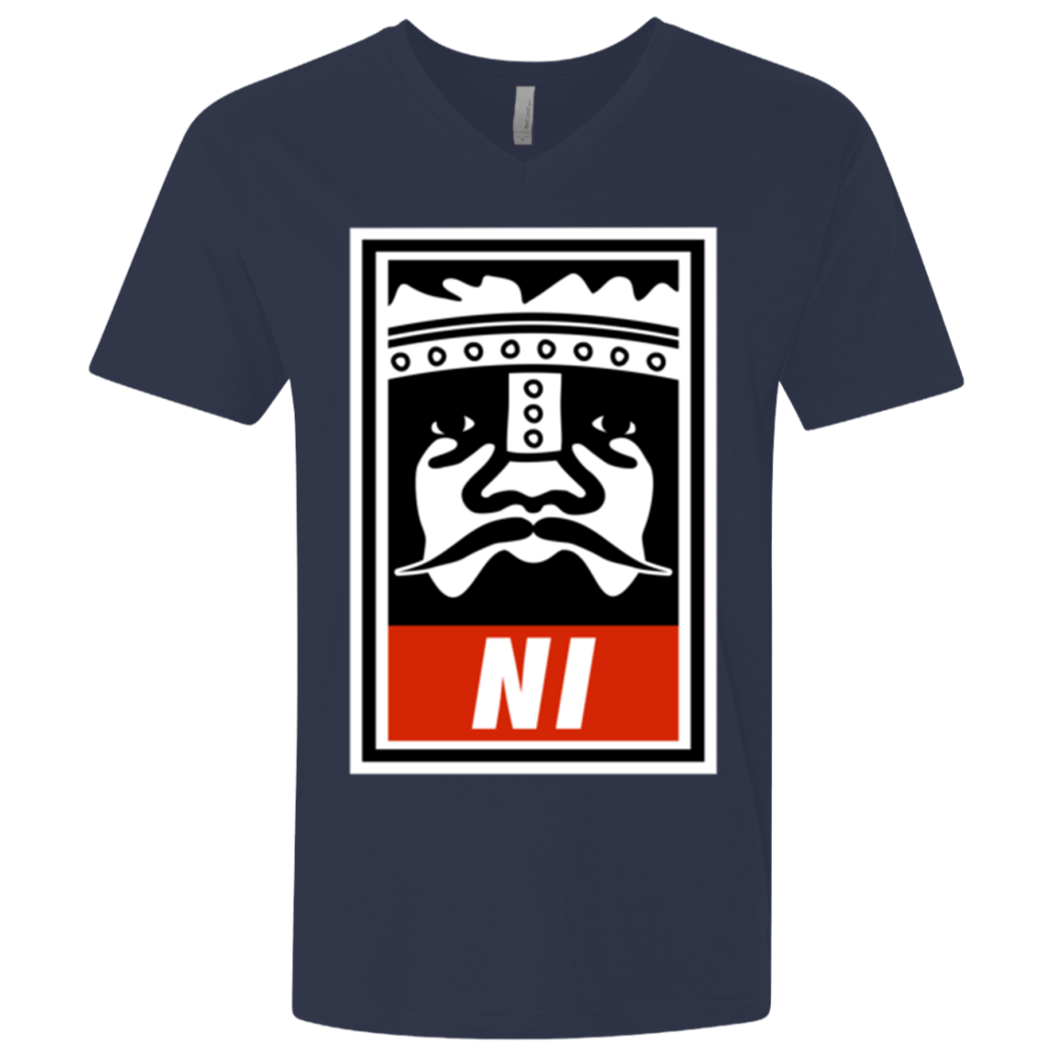 T-Shirts Midnight Navy / X-Small Niid to Obey Men's Premium V-Neck