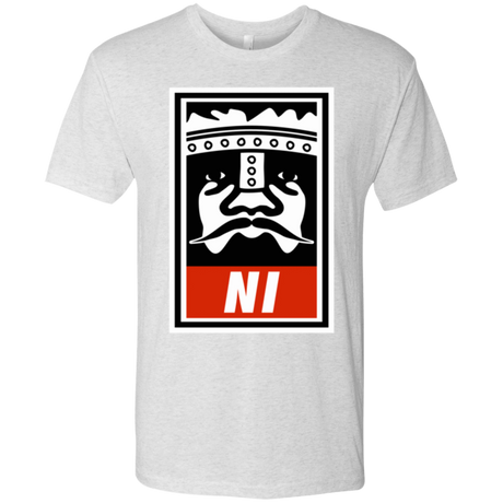 T-Shirts Heather White / Small Niid to Obey Men's Triblend T-Shirt
