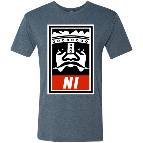 T-Shirts Indigo / Small Niid to Obey Men's Triblend T-Shirt