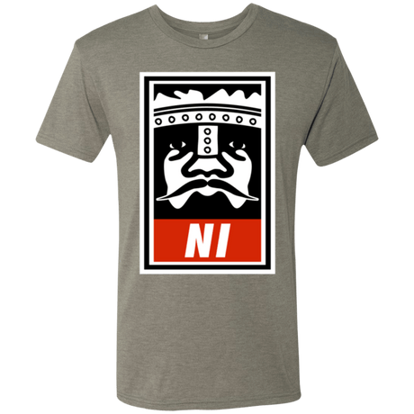T-Shirts Venetian Grey / Small Niid to Obey Men's Triblend T-Shirt