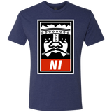 T-Shirts Vintage Navy / Small Niid to Obey Men's Triblend T-Shirt