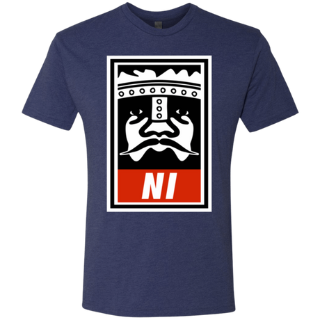 T-Shirts Vintage Navy / Small Niid to Obey Men's Triblend T-Shirt