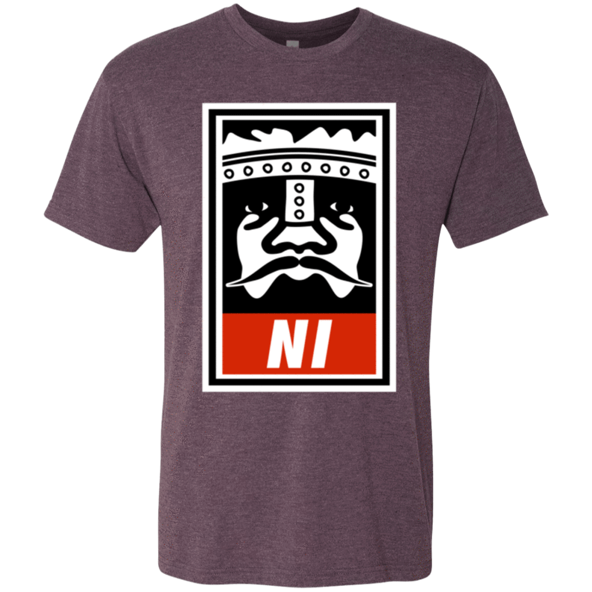 T-Shirts Vintage Purple / Small Niid to Obey Men's Triblend T-Shirt