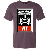 T-Shirts Vintage Purple / Small Niid to Obey Men's Triblend T-Shirt