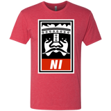 T-Shirts Vintage Red / Small Niid to Obey Men's Triblend T-Shirt
