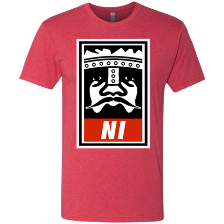 T-Shirts Vintage Red / Small Niid to Obey Men's Triblend T-Shirt