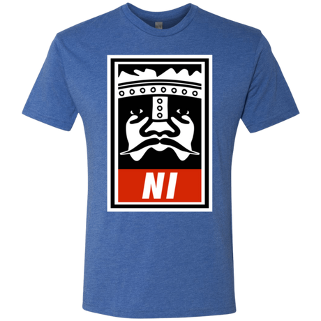 T-Shirts Vintage Royal / Small Niid to Obey Men's Triblend T-Shirt