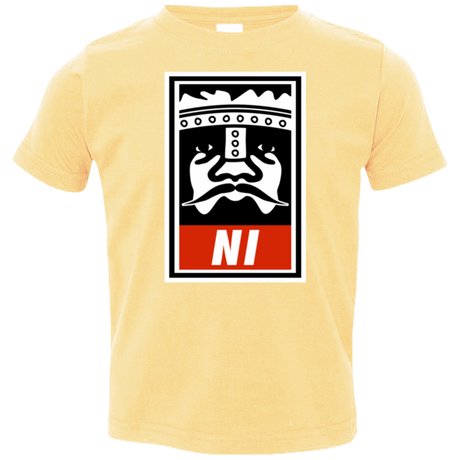 T-Shirts Butter / 2T Niid to Obey Toddler Premium T-Shirt