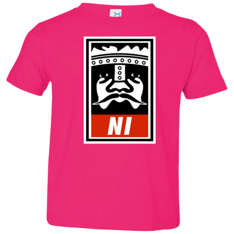 T-Shirts Hot Pink / 2T Niid to Obey Toddler Premium T-Shirt