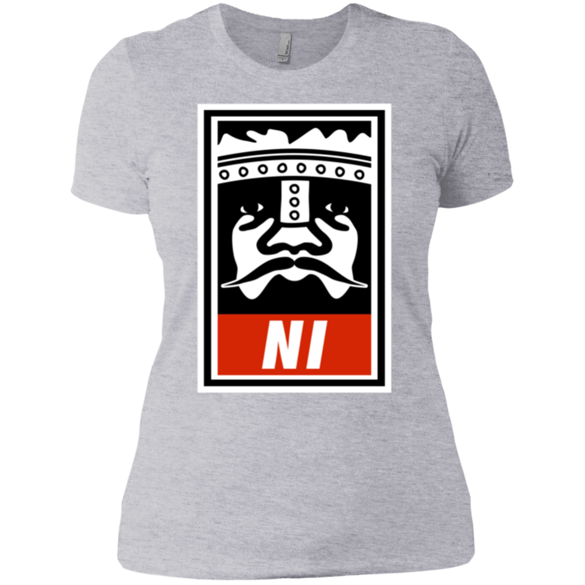 T-Shirts Heather Grey / X-Small Niid to Obey Women's Premium T-Shirt