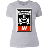 T-Shirts Heather Grey / X-Small Niid to Obey Women's Premium T-Shirt