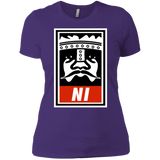 T-Shirts Purple / X-Small Niid to Obey Women's Premium T-Shirt
