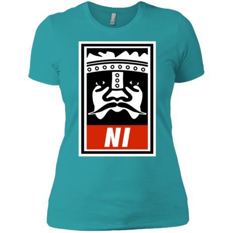 T-Shirts Tahiti Blue / X-Small Niid to Obey Women's Premium T-Shirt