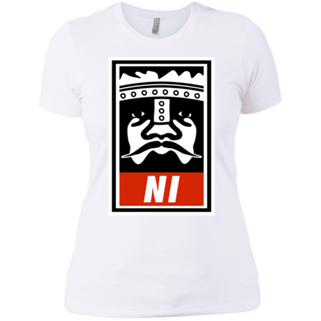 T-Shirts White / X-Small Niid to Obey Women's Premium T-Shirt
