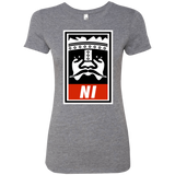 T-Shirts Premium Heather / Small Niid to Obey Women's Triblend T-Shirt