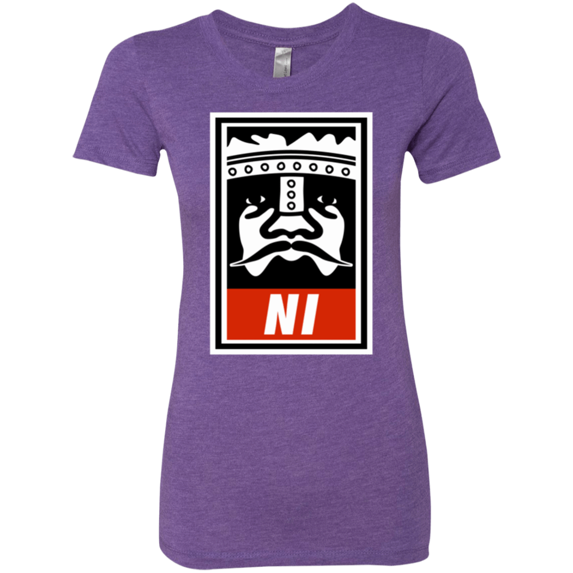 T-Shirts Purple Rush / Small Niid to Obey Women's Triblend T-Shirt