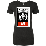 T-Shirts Vintage Black / Small Niid to Obey Women's Triblend T-Shirt