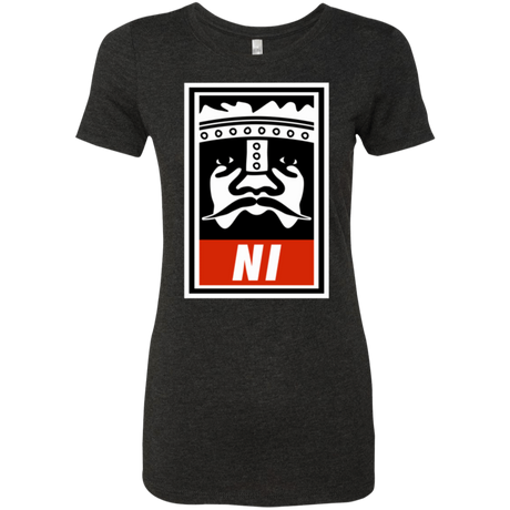 T-Shirts Vintage Black / Small Niid to Obey Women's Triblend T-Shirt