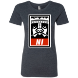 T-Shirts Vintage Navy / Small Niid to Obey Women's Triblend T-Shirt