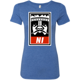 T-Shirts Vintage Royal / Small Niid to Obey Women's Triblend T-Shirt