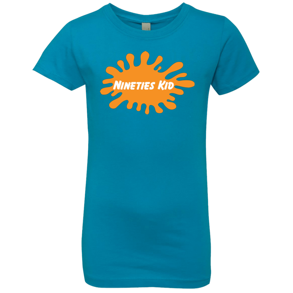 T-Shirts Turquoise / YXS Nineties Kid Girls Premium T-Shirt