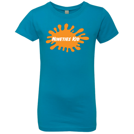 T-Shirts Turquoise / YXS Nineties Kid Girls Premium T-Shirt
